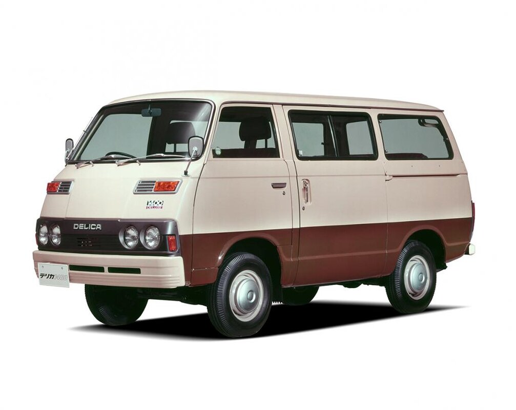 Mitsubishi Delica 1 поколение, 2-й рестайлинг, минивэн (11.1974 - 05.1979)
